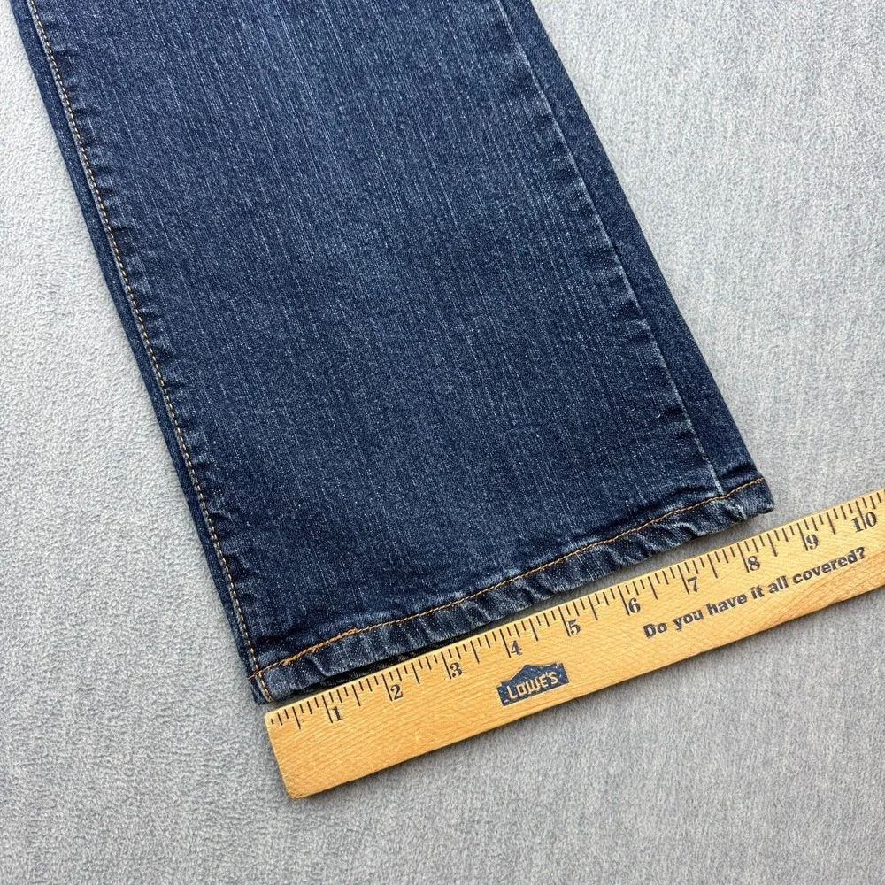 Levis Jeans Women 30x27 Blue 515 Bootcut Dark Wash Mid Rise Casual Classic Pants
